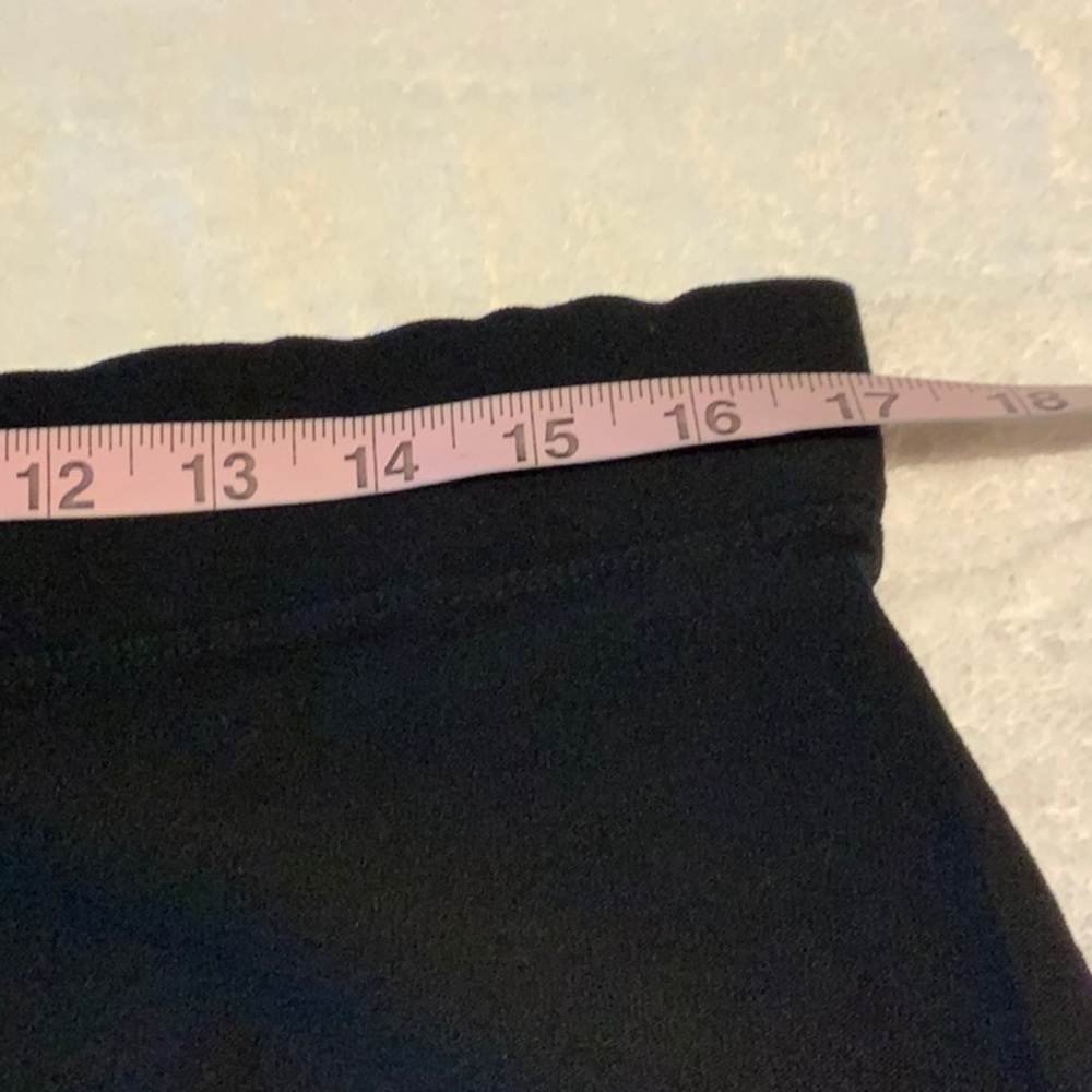 Eileen Fisher Black Straight Leg Trousers petite large - Picture 5 of 8